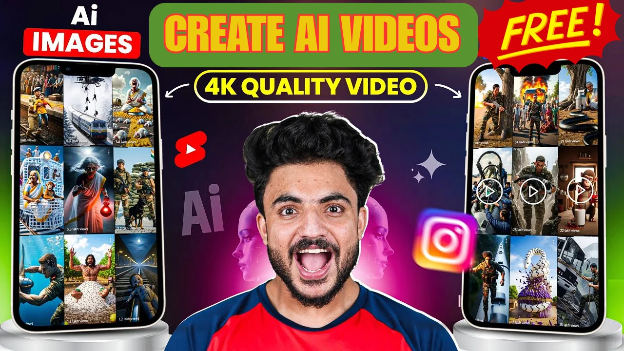 Create Free Unlimited AI Videos