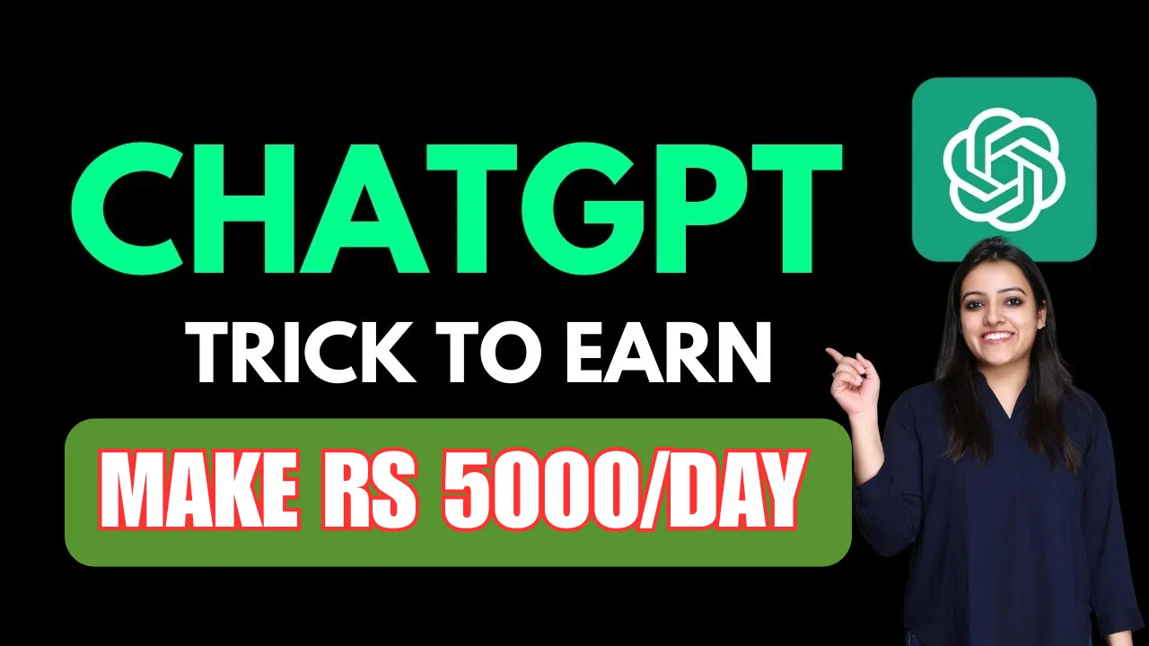 Earn money online using chatgpt