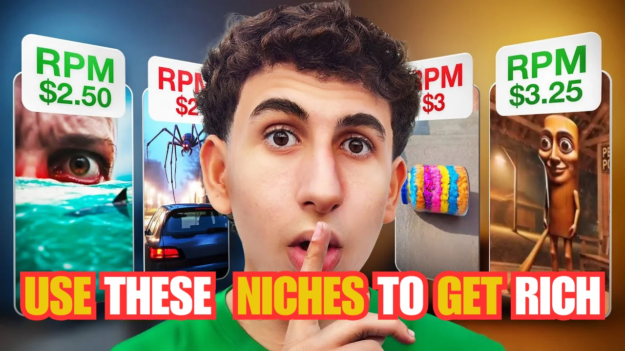 The ONLY 8 YouTube Shorts Niches That Will Make You Rich